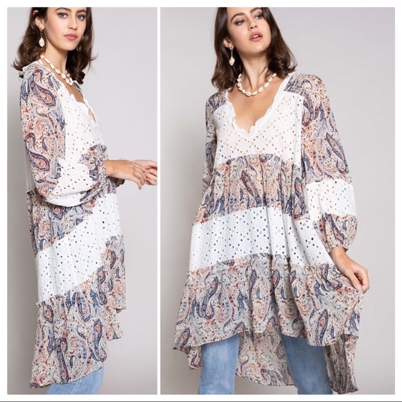 POL Dresses & Skirts - Wandering the Woods Paisley Printed Dress